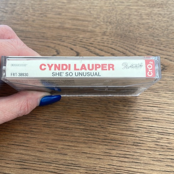 Cyndi Lauper He’s So Unusual Cassette Tape CBS 1983 - Picture 2 of 7